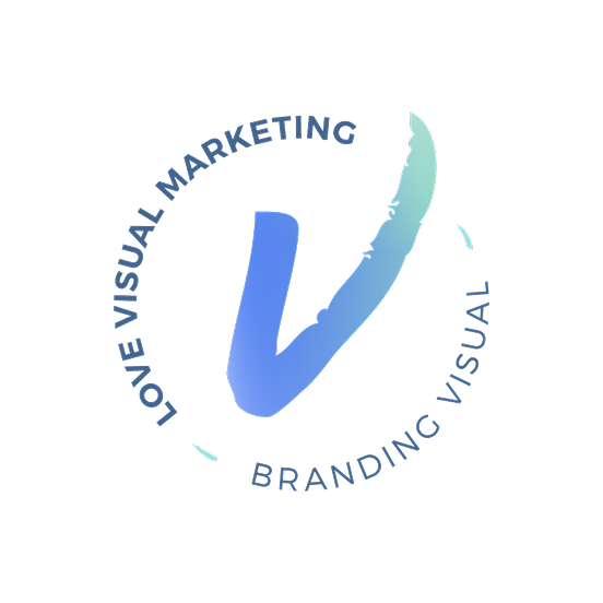 lovevisualmarketing - Logotipo circular Love Visual Marketing